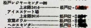 松戸レジャーセンター昭和46年電話帳