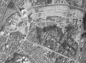 1966（昭和41)年の空中写真