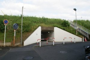 元水路のトンネル