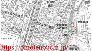 こんぴら様への経路