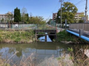 用水路と横六間